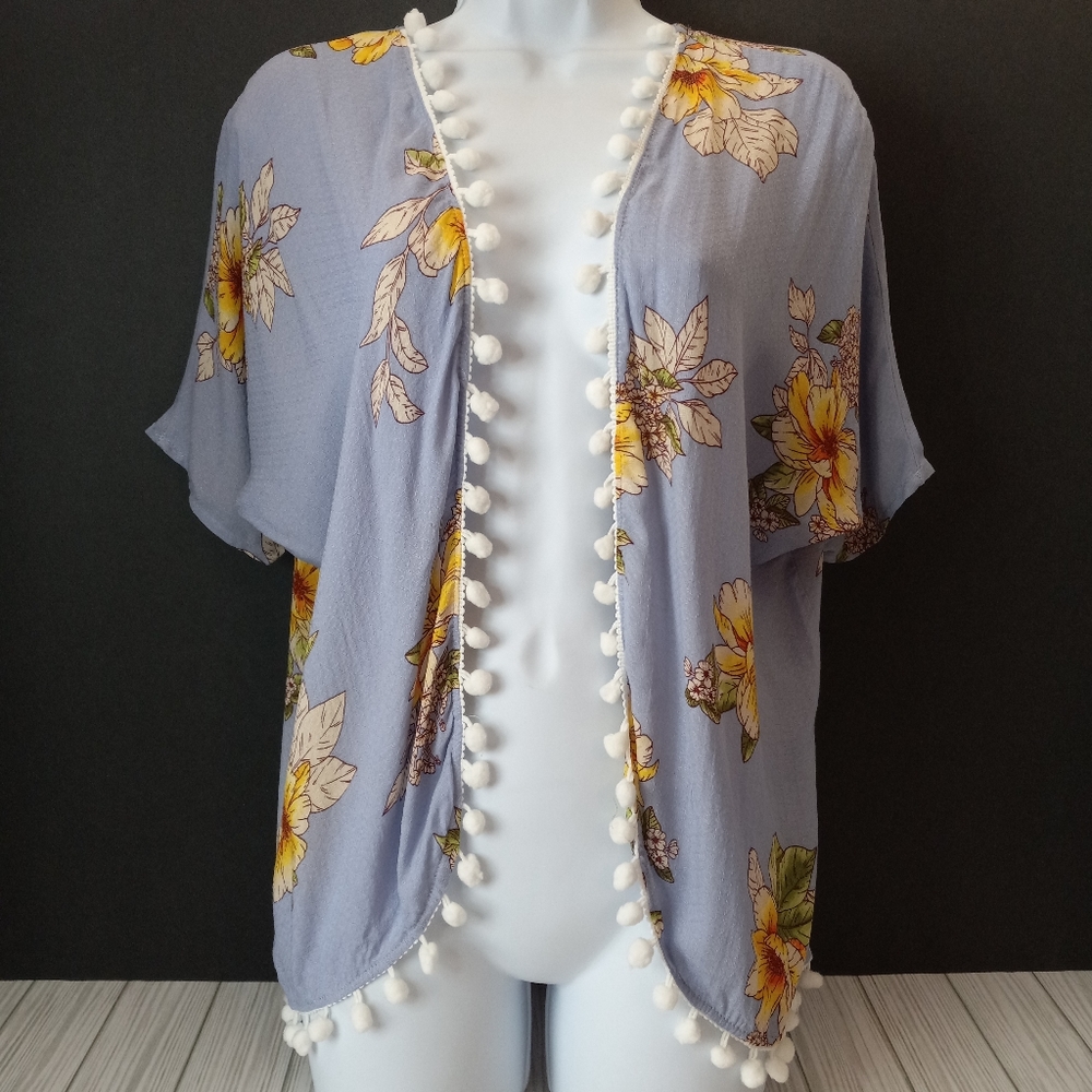 Stitch Fix Persaya Girl Alixie Floral Boho Kimono Top